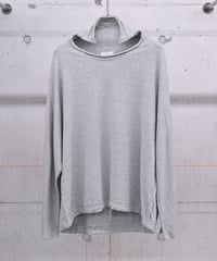 "Y's" deformed L/S t-shirts
