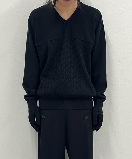 USED AD1991 "COMME des GARÇONS HOMME" cotton sweater