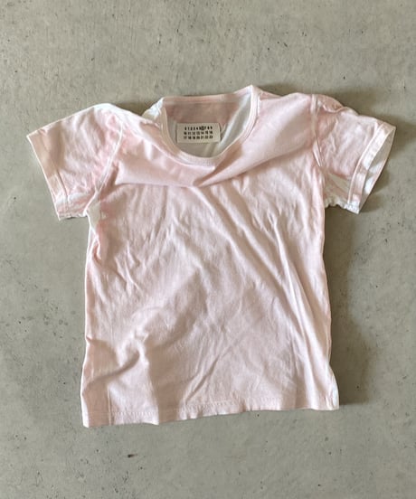 USED 90s "Martin Margiela ⑥" pigment printed T-shirts