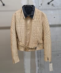 "DIRK BIKKEMBERGS" LEATHER JACKET（DEAD STOCK）