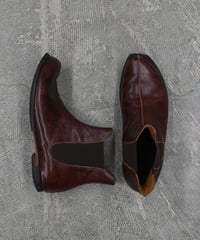 USED "GYDWOQ" LEATHER SHORT BOOTS