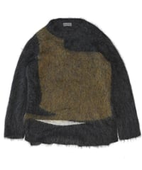 2018AW YOHJI YAMAMOTO PHOR HOMME MOHAIR BIG KNIT SWEATER