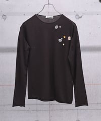 "JIL SANDER" bijou L/S  cutsew