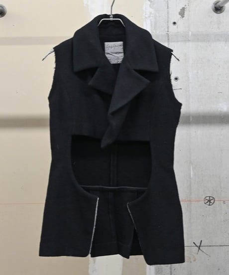 "YOHJI YAMAMOTO" WOOL VEST