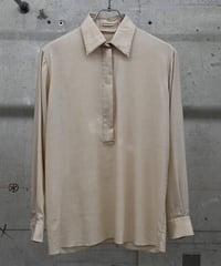 "HERMES BY MARTIN MARGIELA" L/S ZIP-UP SHIRTS