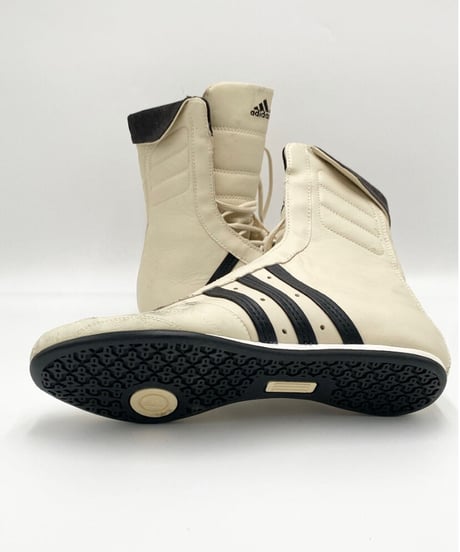USED "adidas" high top lace up shoes 24.0cm