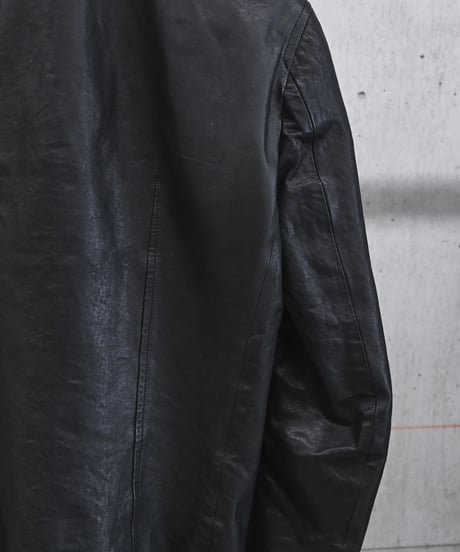 2011 "RICK OWENS" leather jacket