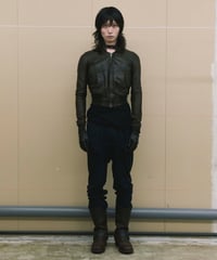 "RICK OWENS OLMAR&MIRTA" leather jacket