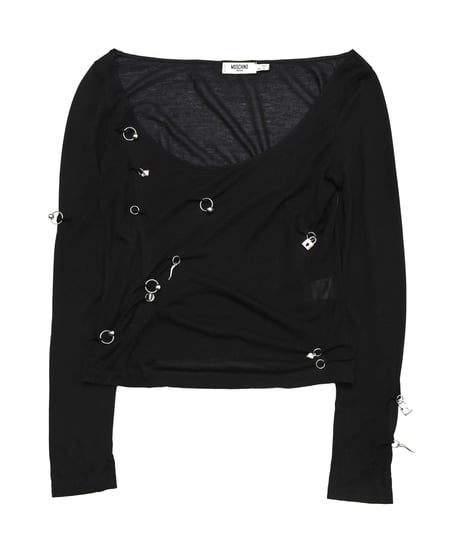 MOSCHINO PIERCE L/S CUTSEW