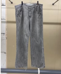 "AVIREX" full length wide denim