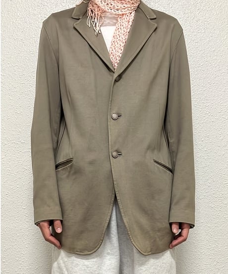 "Yohji Yamamoto Durban A.A.R" cotton tailored jacket
