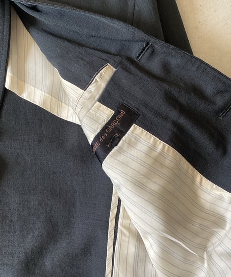 AD 2001 "comme des garcons homme" 2way tailored jacket