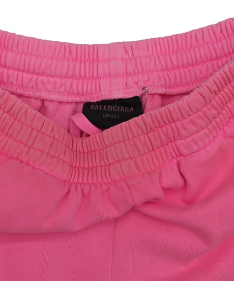 BALENCIAGA MUD PROCESSING SWEAT HALF PANTS