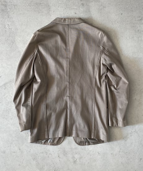 "Yohji Yamamoto Durban A.A.R" cotton tailored jacket