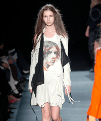 2005SS "ANN DEMEULEMEESTER" TANK-TOP