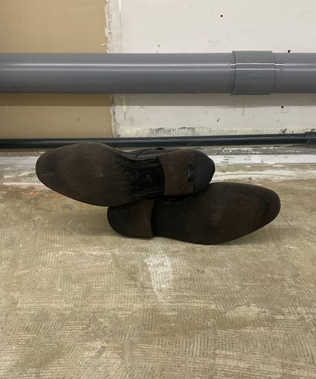 "Burberry" strap short boots 25cm