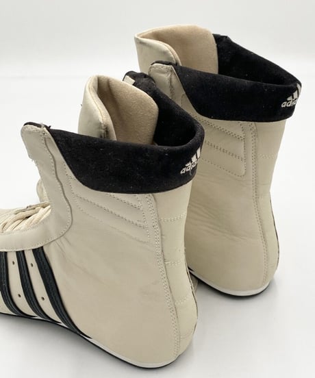 USED "adidas" high top lace up shoes 24.0cm