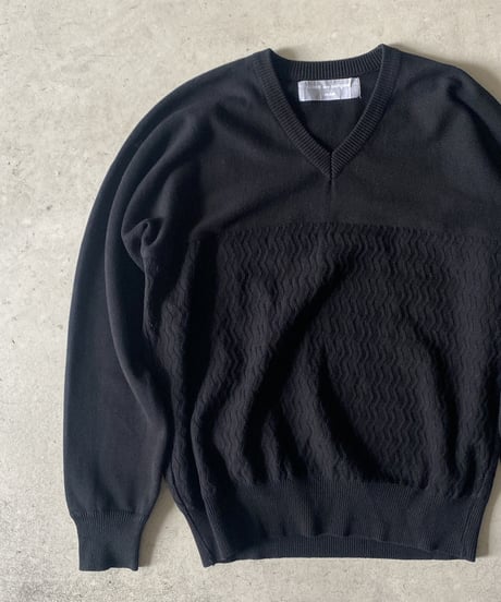 USED AD1991 "COMME des GARÇONS HOMME" cotton sweater