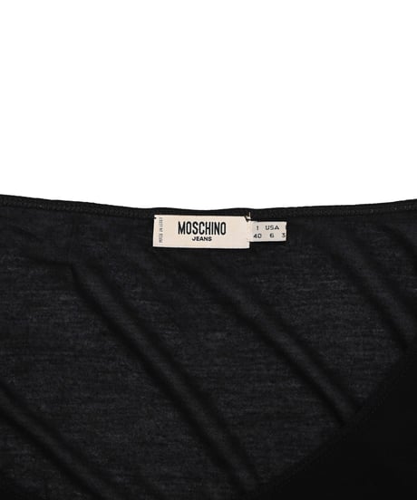 MOSCHINO PIERCE L/S CUTSEW