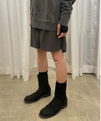 "Rick Owens Lillies" wool×r rayon half-pants