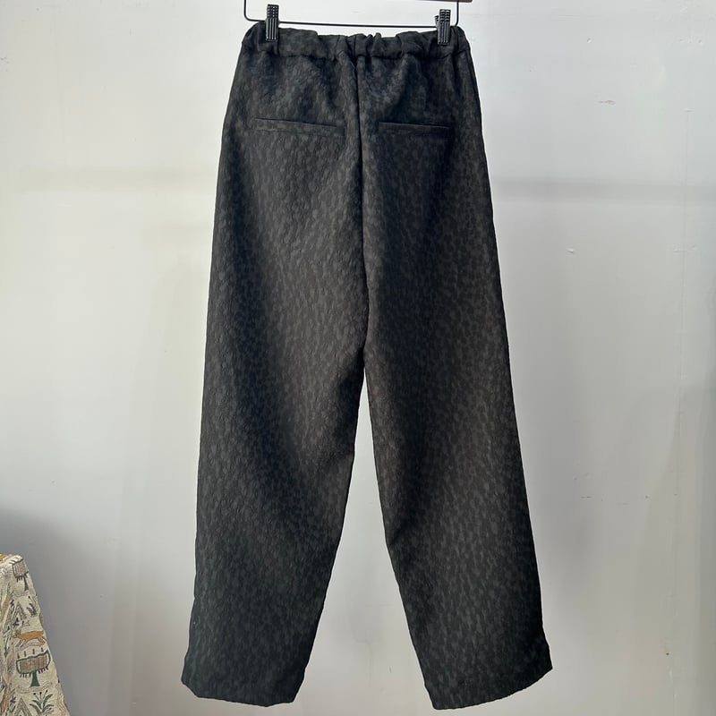 PARIS DE AOUNE フラワージャガード イージーパンツ /PA234PT002 PARIS DE AOUNE フラワージャガード イージーパンツ /PA234PT002