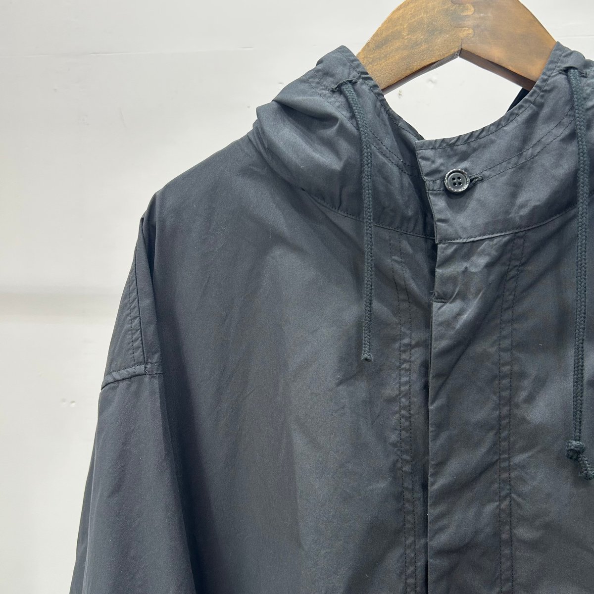 TISSUコットンナイロンタイプライター モッズコート/TS240SH080