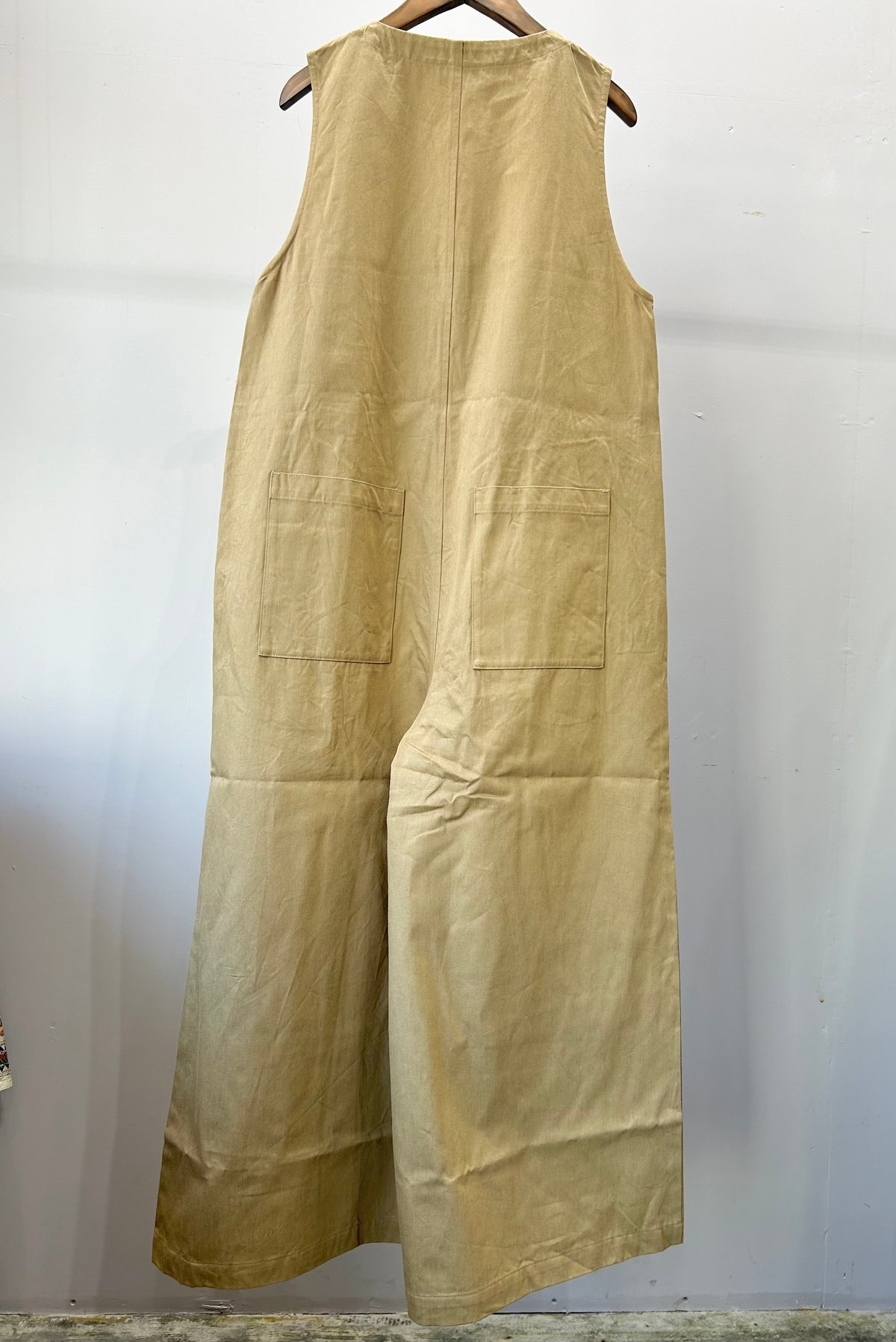 UNIVERSAL SEVEN 綿麻ツイルサロペット /US242PT025 | bloom