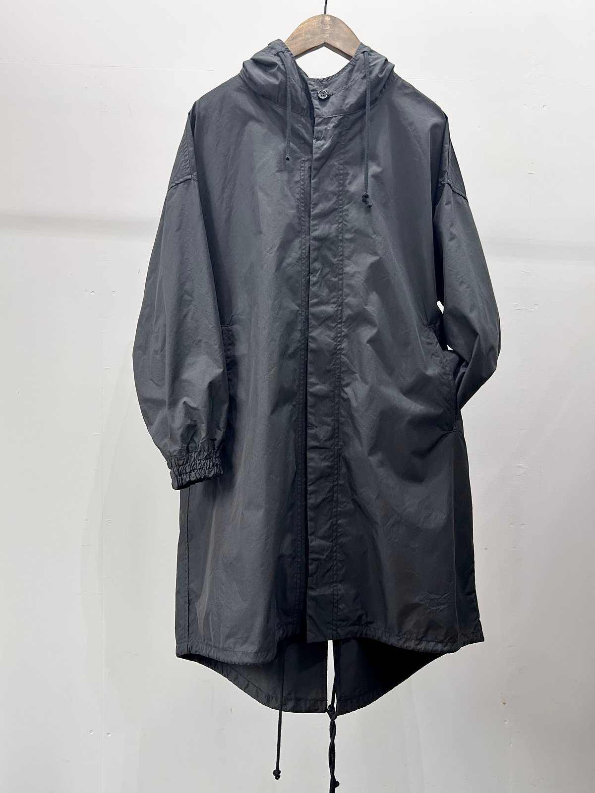 TISSUコットンナイロンタイプライター モッズコート/TS240SH080