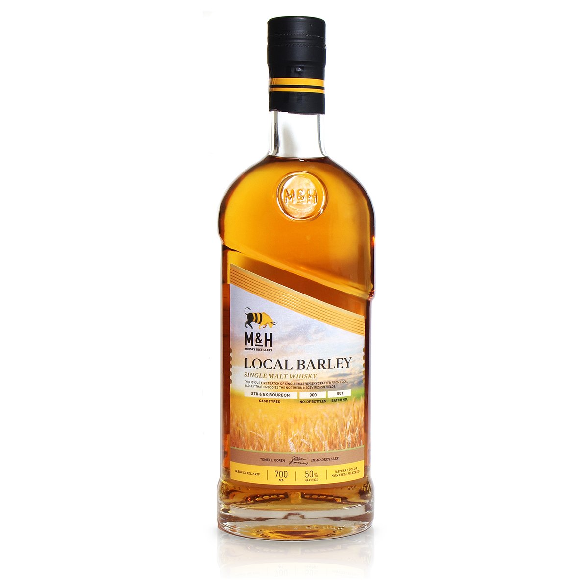 M&H ローカルバーレイ バッチ１ 完売・情報のみ掲載-100%イスラエル産大麦を初めて使用】M&H