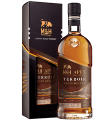 M&H APEX メスカルカスク箱付新品未開封 シングルモルトウイスキー 決算セール特価】M&H APEX Rum Cask 700ml (M＆H M＆H M&H