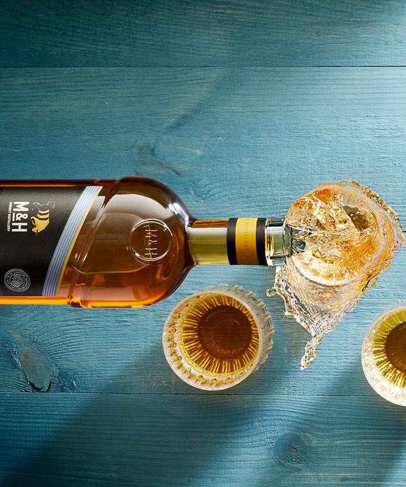 TWSC2023金賞受賞！M&Hの中核商品・イスラエル産赤ワイン樽使用で試飲