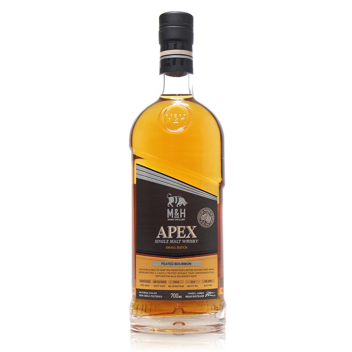 APEXスモールバッチシリーズ久々のピーテッド！】M&H APEX PEATED BOURB
