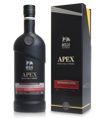 M&H公式のスモーキーなシングルカスク、イスラエル産酒精強化