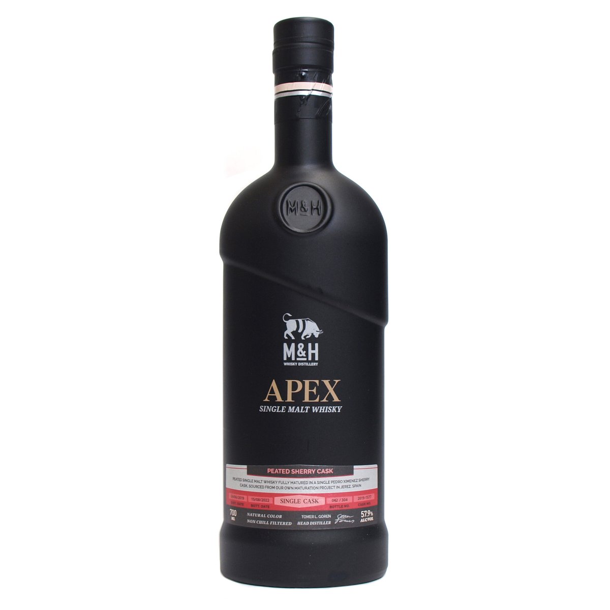 値下げ【新品未開封】M&H APEX シングルモルトウイスキー 700ml 最新入荷 値下げ【新品未開封】M&H APEX 700ml シングルモルト