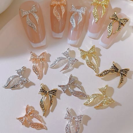 ネイルパーツ【リボン】10個入り