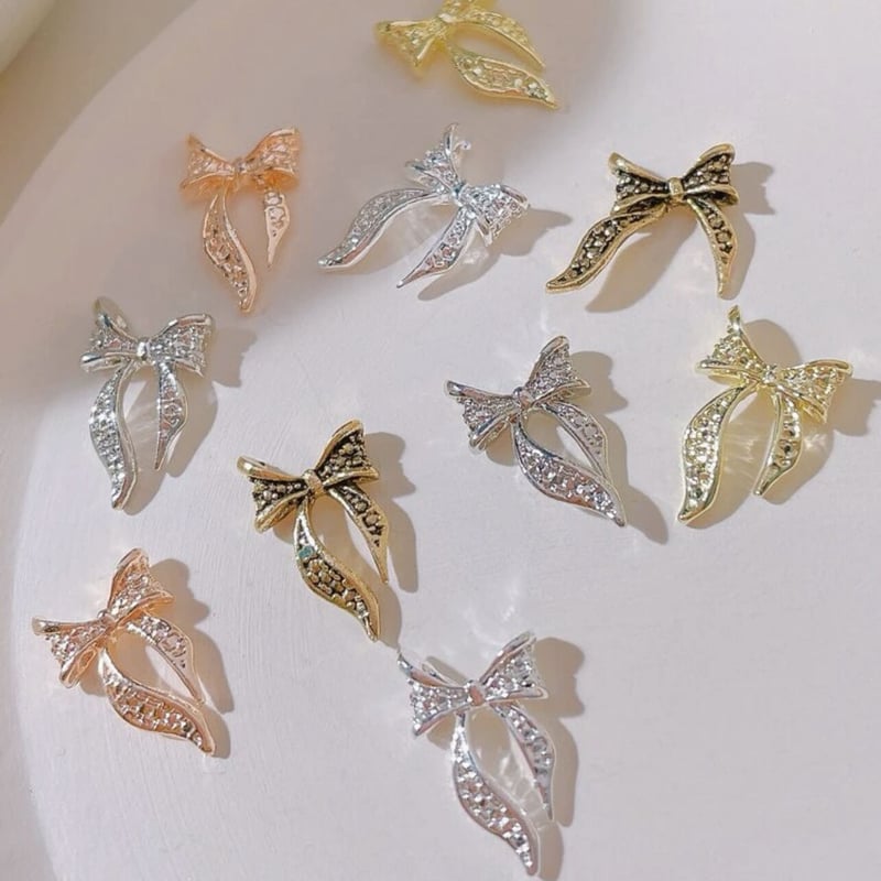 ネイルパーツ　リボン ネイルパーツ【リボン】10個入り | 3eX's STORE