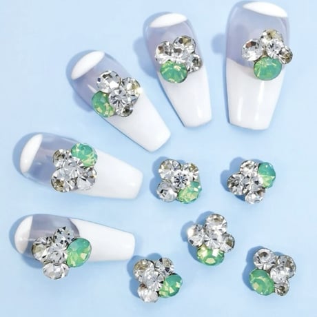 ネイルパーツ【花形】10個入り