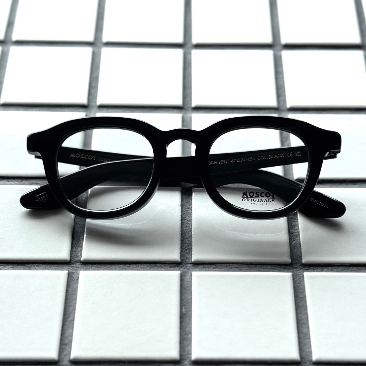 MOSCOT/DAHVEN/47size/BLACK | Eureka optician's