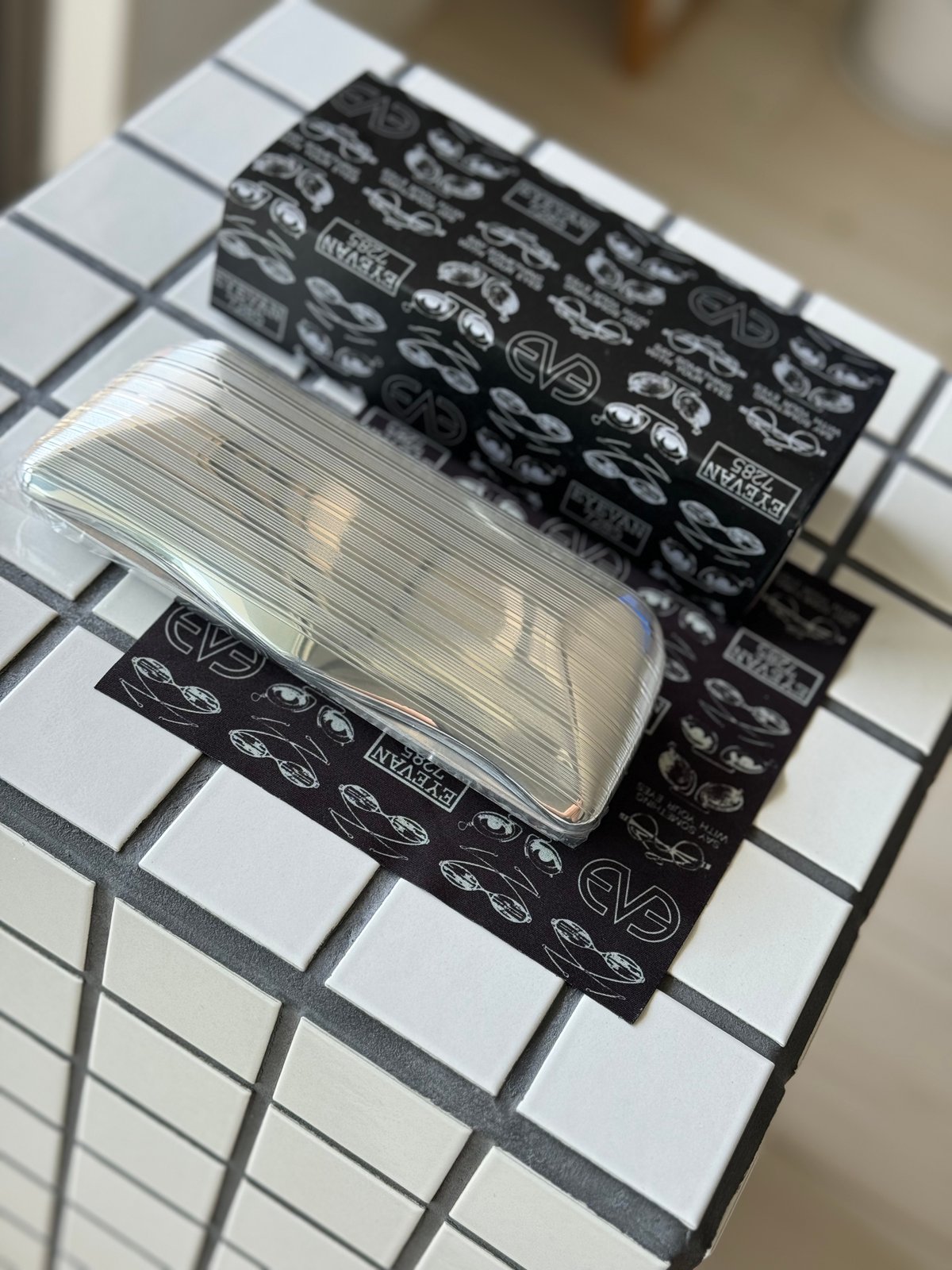 EYEVAN7285 メガネケース　2個セット　新品未使用 EYEVAN7285 - 新品未使用EYEVAN 7285 メガネケース2本セットの