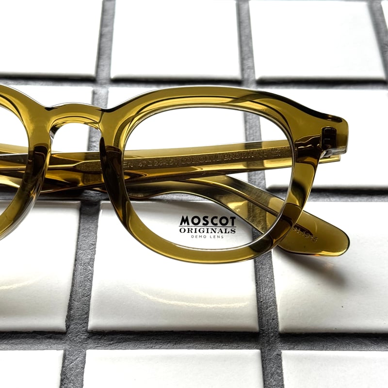 小物 MOSCOT Dahven olive brown DAHVEN POLYCHROME OLIVE | Tinted Glasses | MOSCOT