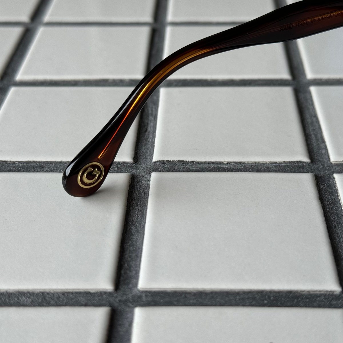 JULIUS TART OPTICAL/AR-GOLD/46-22/Deep Brown Sa