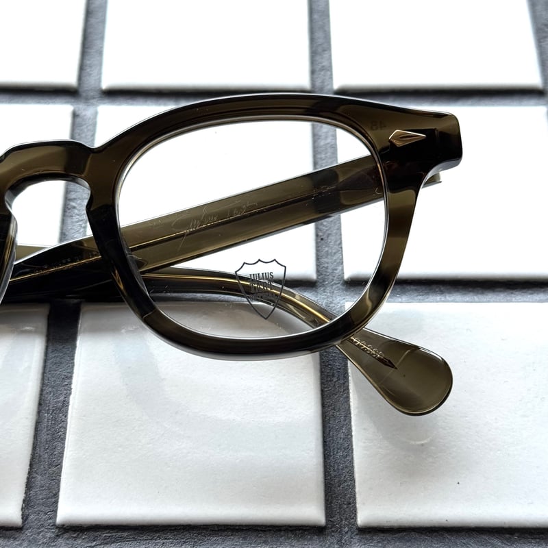 JULIUS TART OPTICAL/AR-GOLD/48-22/Olive Green S