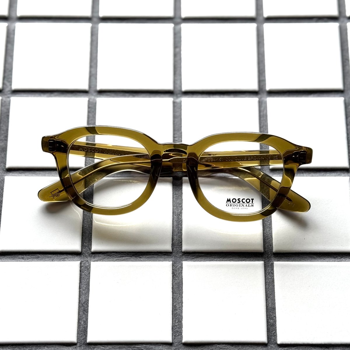 MOSCOT/DAHVEN/47size/OLIVE BROWN | Eureka optic