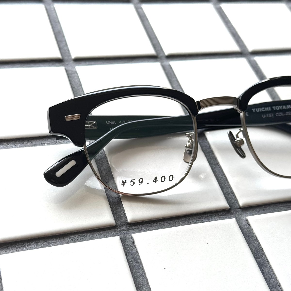 小物 YUICHI TOYAMA U-151 OMA 02 YUICHI TOYAMA./U-151 OMA/col.02 | Eureka optici