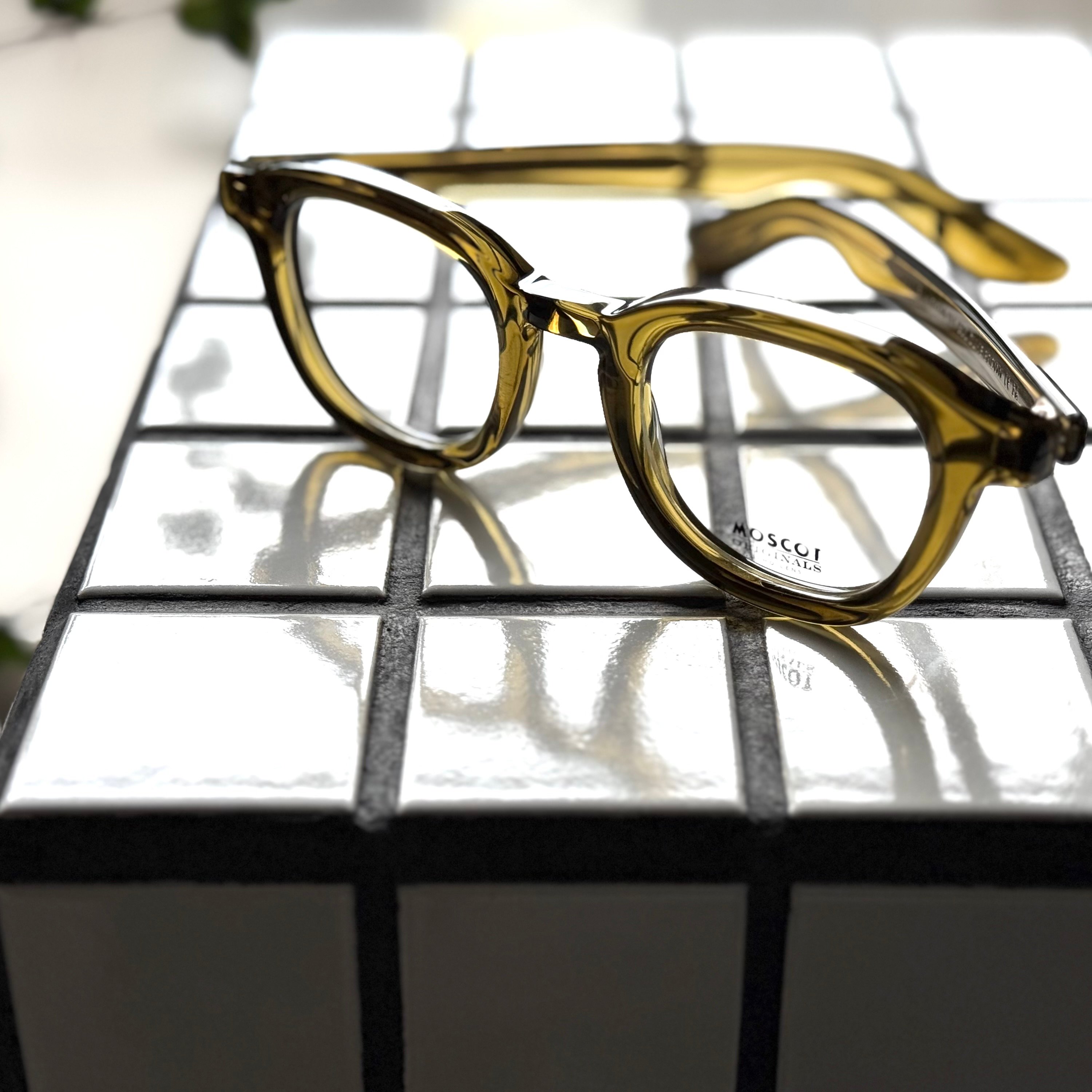 MOSCOT/DAHVEN/47size/OLIVE BROWN | Eureka optic