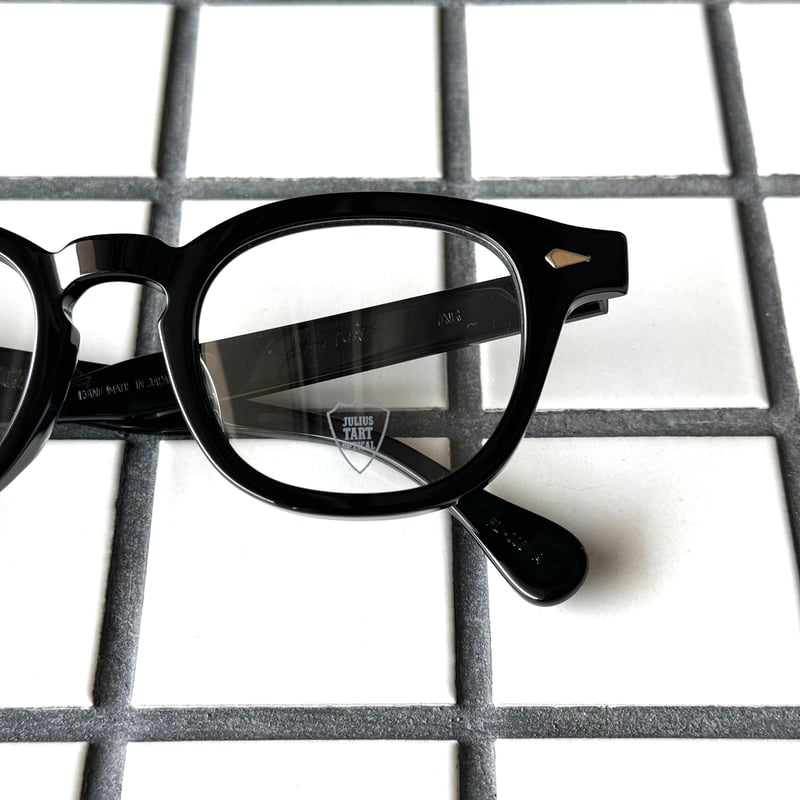 【極上】JULIUS TART OPTICAL AR 48/22 Black JULIUS TART OPTICAL｜AR 48 - Black｜PRODUCT｜Continuer Inc