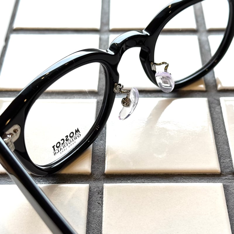 正規品 本物 MOSCOT LEMTOSH 46 BLACK 美品 LEMTOSH 46 BLACK MOSCOT - CANARY EYEWEAR SHOP