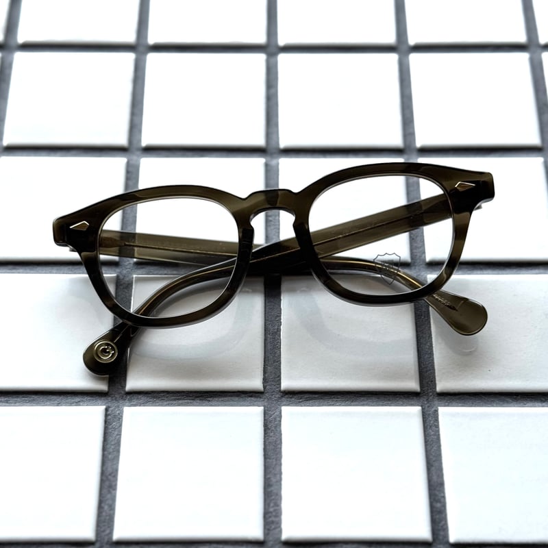 JULIUS TART OPTICAL/AR-GOLD/48-22/Olive Green S