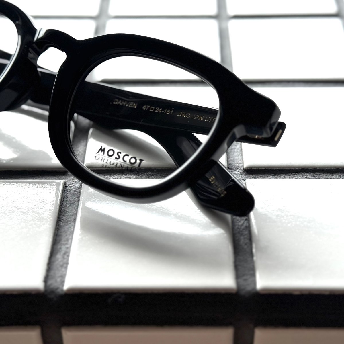 MOSCOT/DAHVEN/JPN-LTD 18/47size/BKG(在庫有り) | Eur