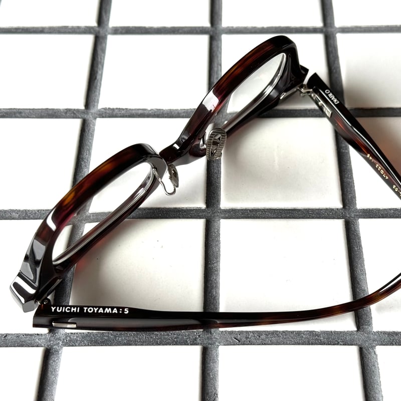 【極美品】YUICHI TOYAMA:5 DIABLO col.01 付属品完備 YUICHI TOYAMA:5/DIABLO/col.3 | Eureka optician'